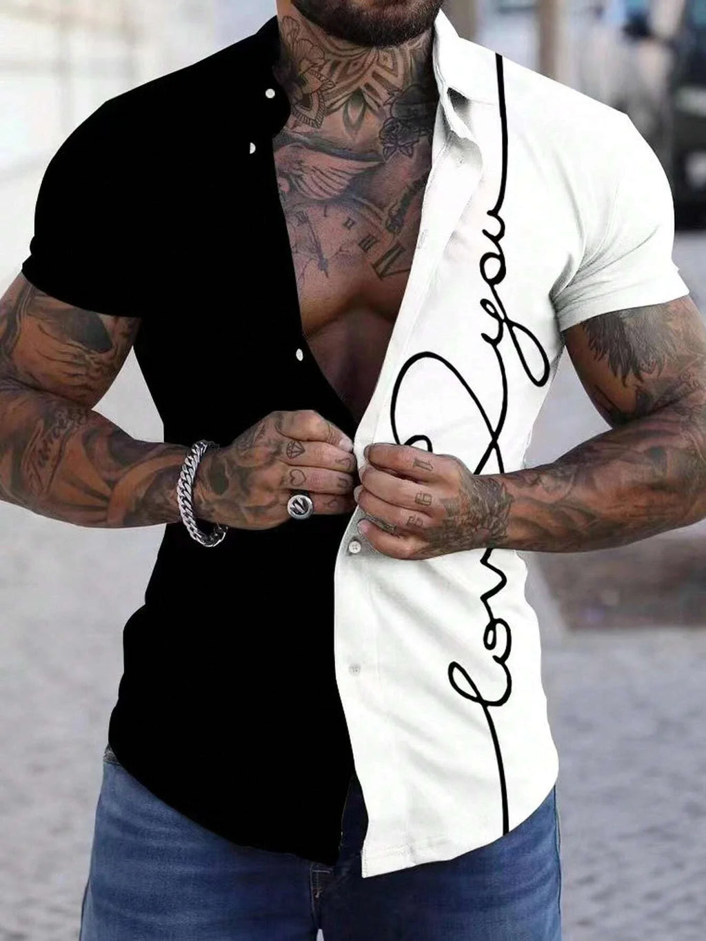 Summer 3d graffiti printed shirts are men's and children's fashionable streetwear, long-sleeved T-shirts, unisincy shirts, Havan