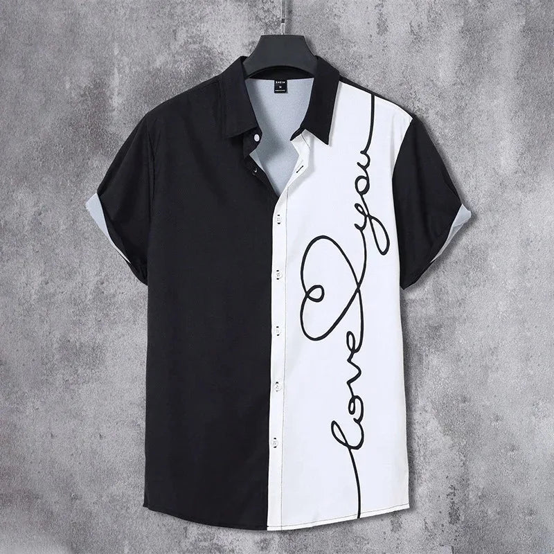 Summer 3d graffiti printed shirts are men's and children's fashionable streetwear, long-sleeved T-shirts, unisincy shirts, Havan