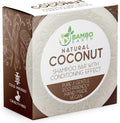 Solid Shampoo Bar and Conditioner Effect Hair Soap – 100% Organic Shampoo Bars for Hair with All Natural Plant Based Essential Oils and Zero Waste Biodegradable Packaging (Coconut)